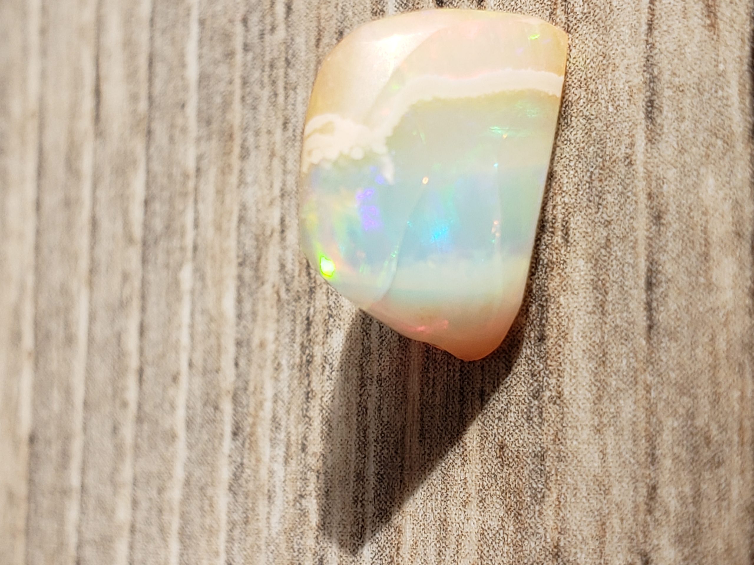 Pre-polished Opal
