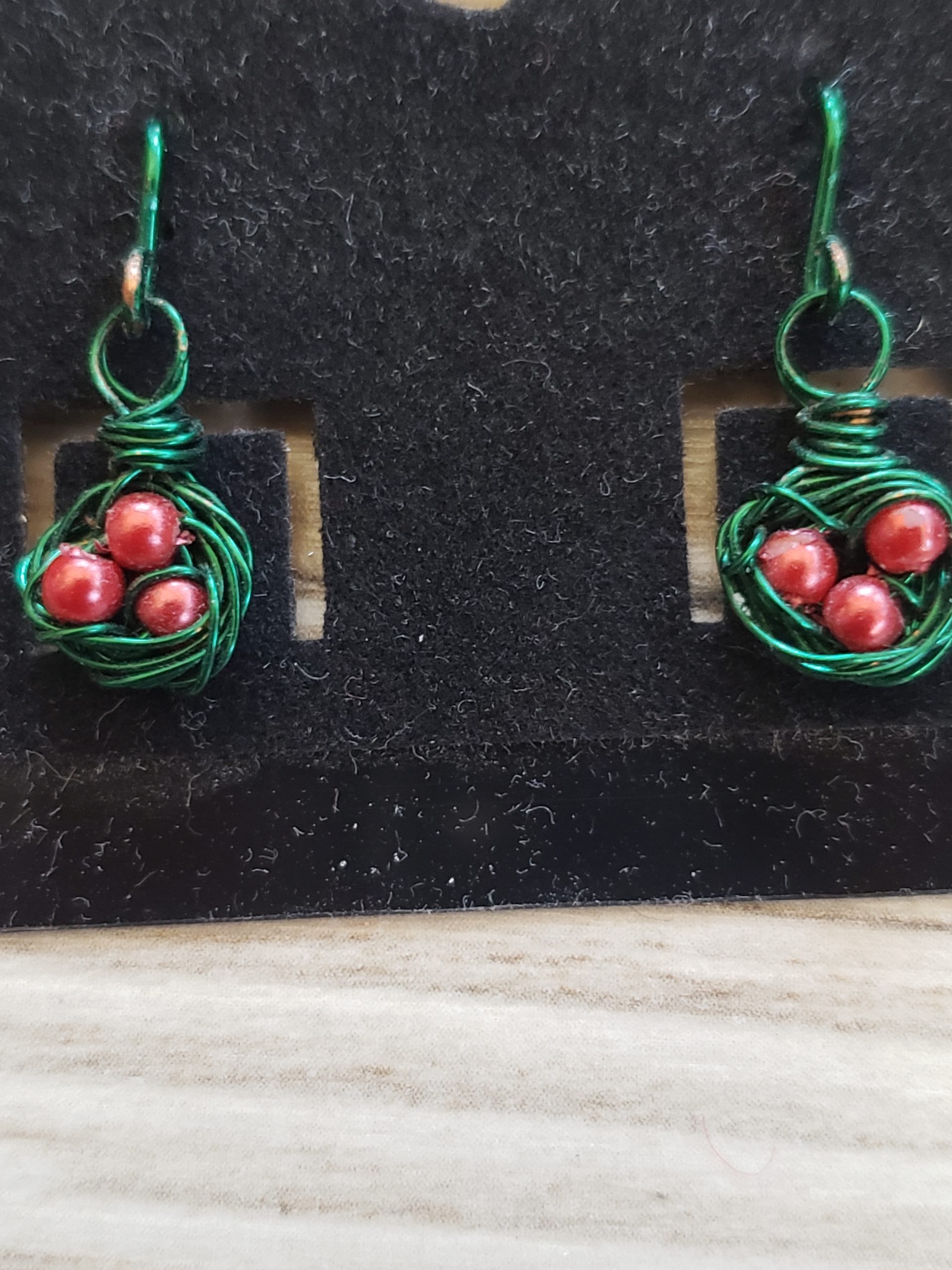 DIY Eggs Nest Earrings and Pendant set - Image 2