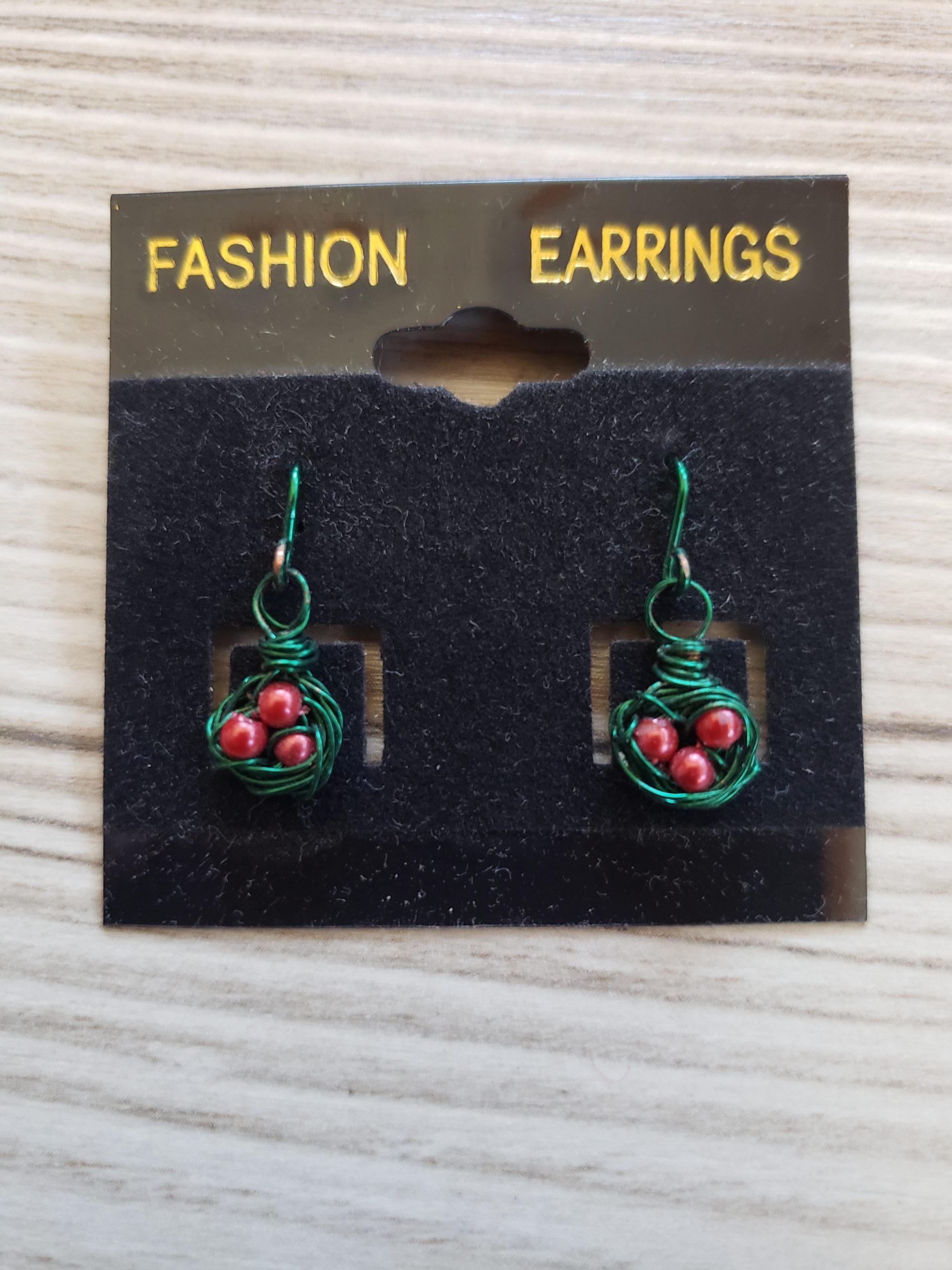 DIY Eggs Nest Earrings and Pendant set - Image 3