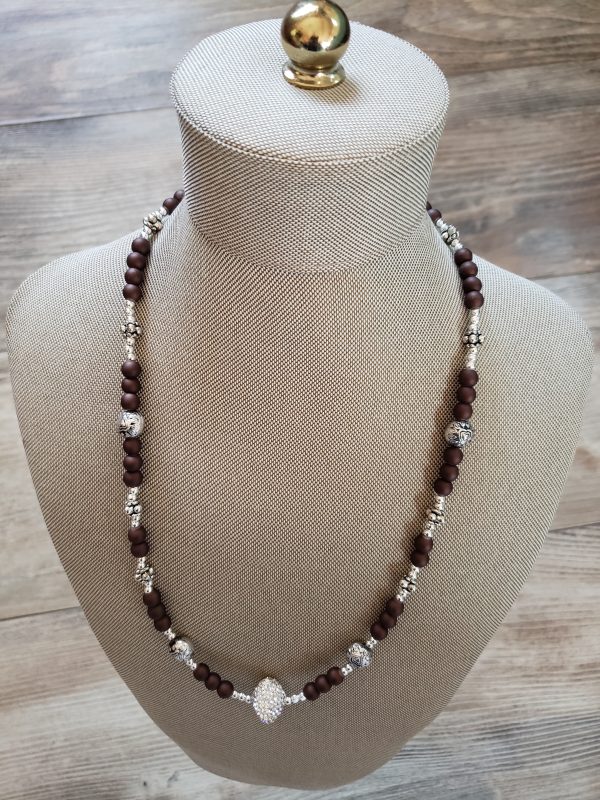 Set Beaded Necklace and Earrings - Image 2