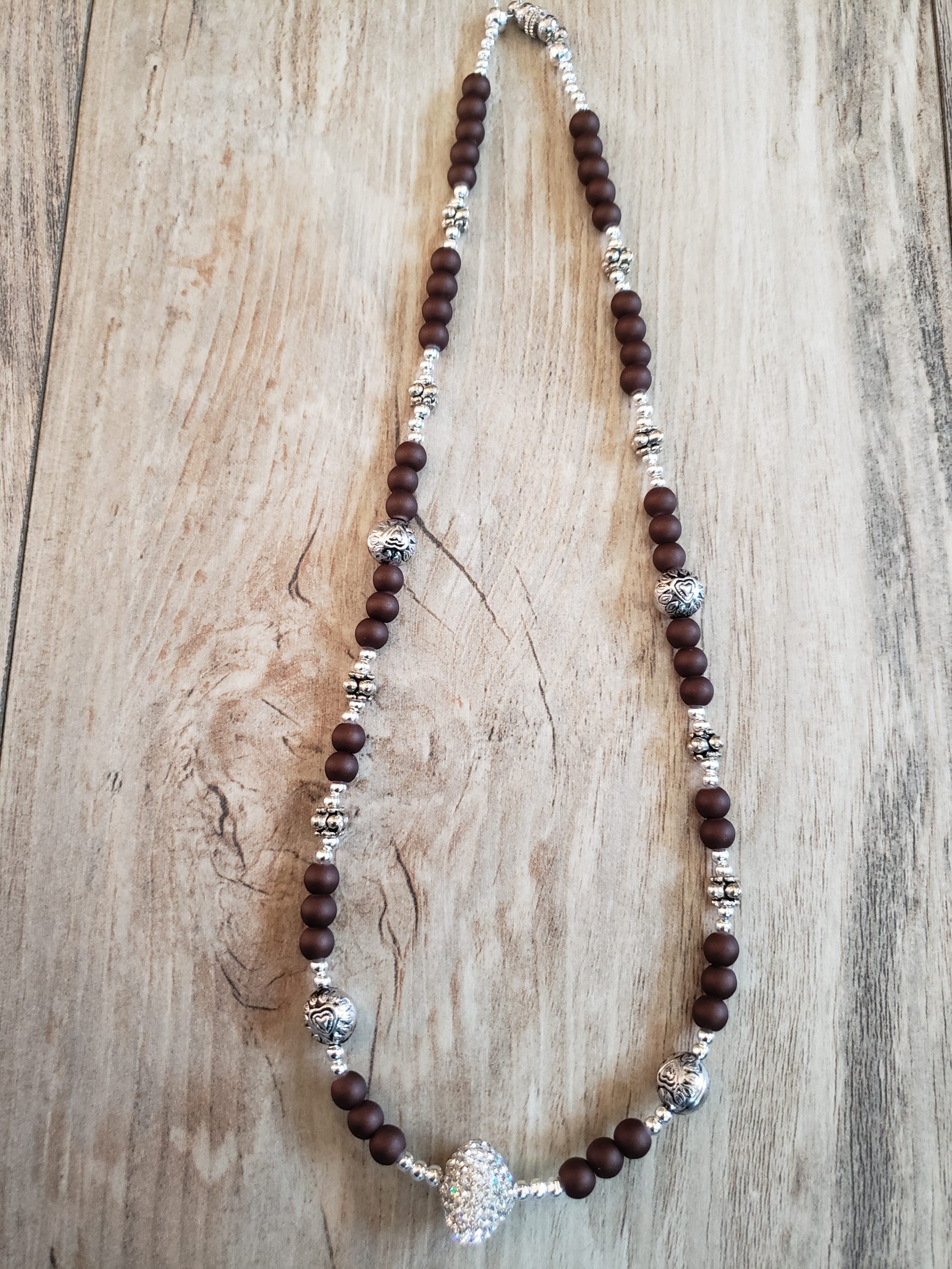Set Beaded Necklace and Earrings - Image 3