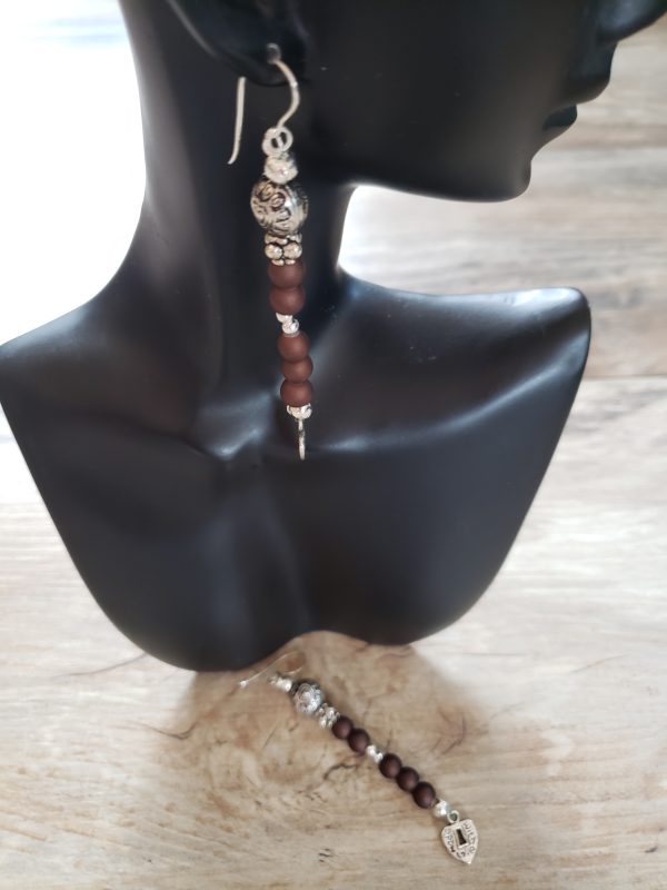 Set Beaded Necklace and Earrings - Image 5