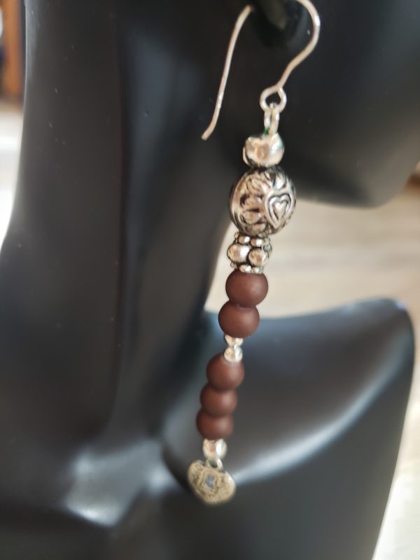Set Beaded Necklace and Earrings - Image 6