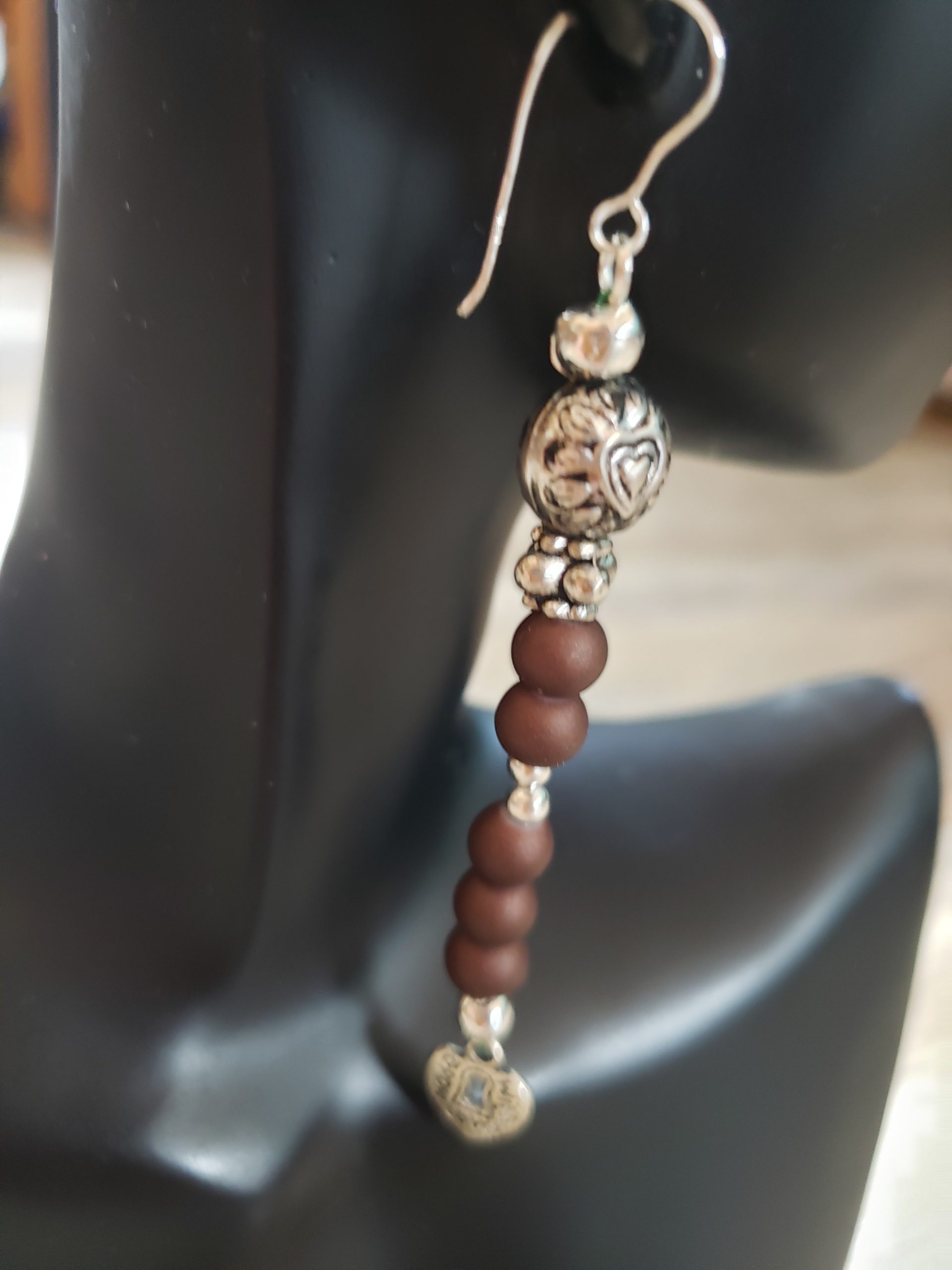 Set Beaded Necklace and Earrings - Image 6