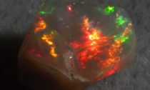 2.65 cts. Rolling Fire Pattern Opal (pre-polished)
