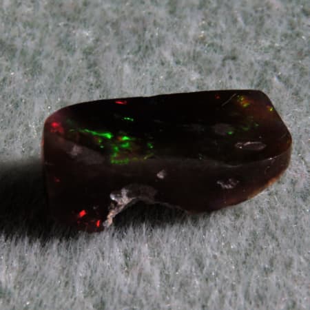3.9 cts. Black Opal (pre-polished)