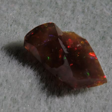 3.90 cts. Virgin Valley Black Opal (pre-polished)