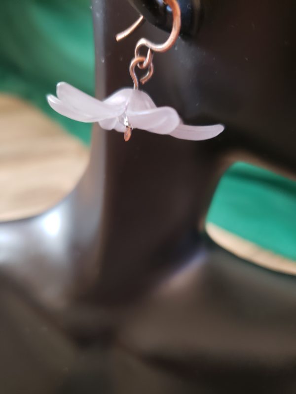 Flower Crystal Earrings - Image 7