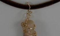 Cute Little Candle Opal Pendant